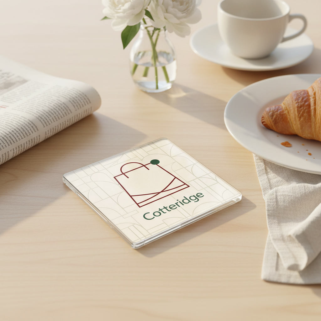 Cotteridge - Coaster - Geometric Lines - Shopping Bag