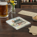 Digbeth - Coaster - Soft Watercolours - The Old Crown Pub