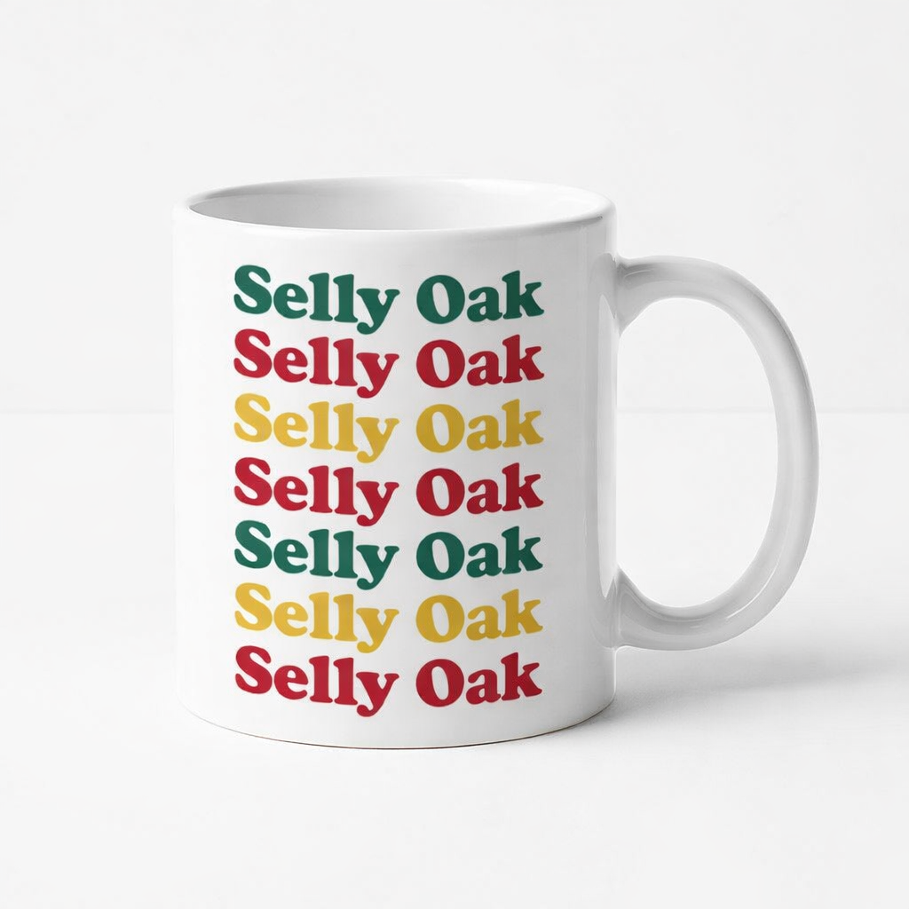 Selly Oak - Mug - Retro Typography Design