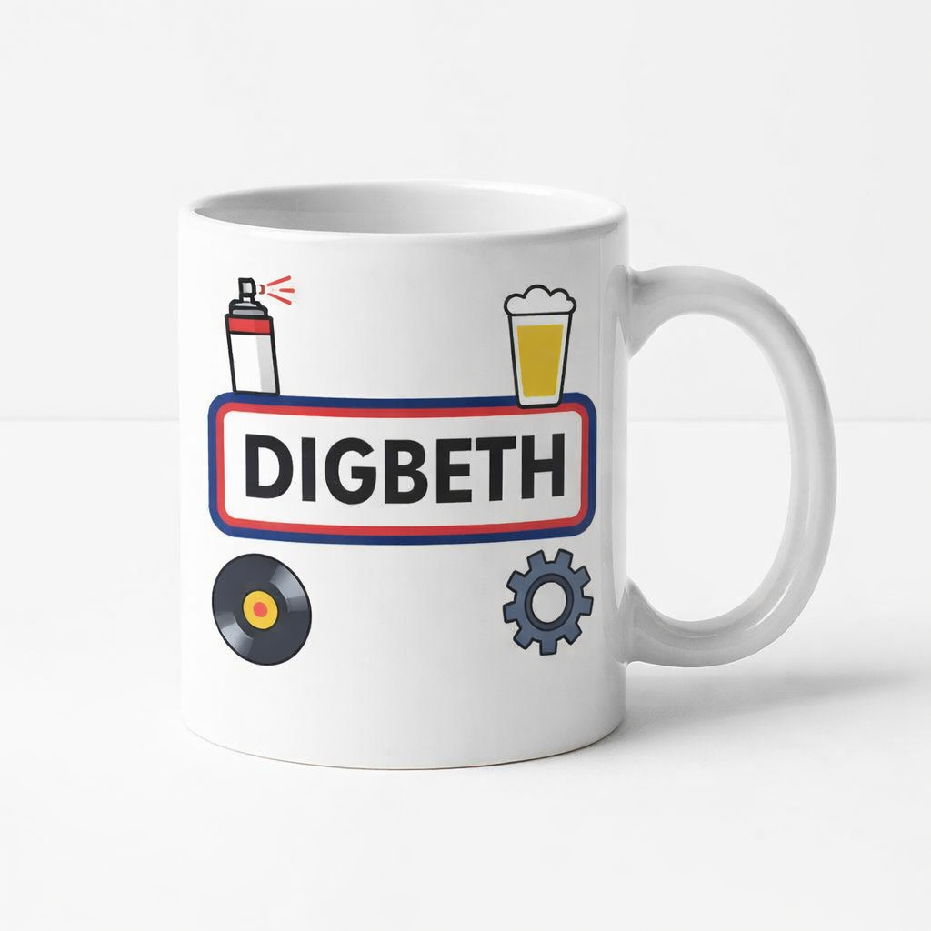 Digbeth - Mug - Local Symbols Design