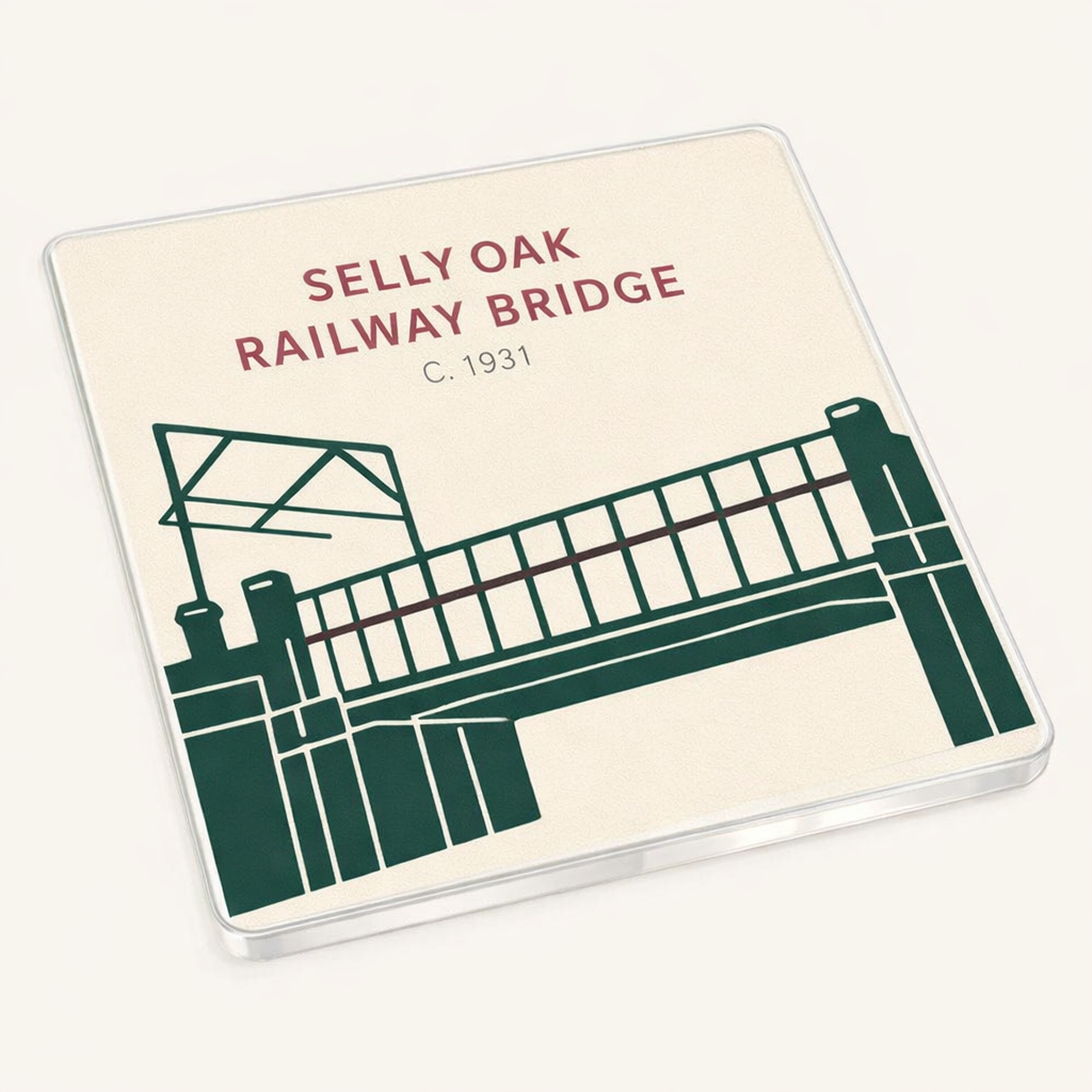Selly Oak - Coaster - Geometric Lines - Railway Bridge