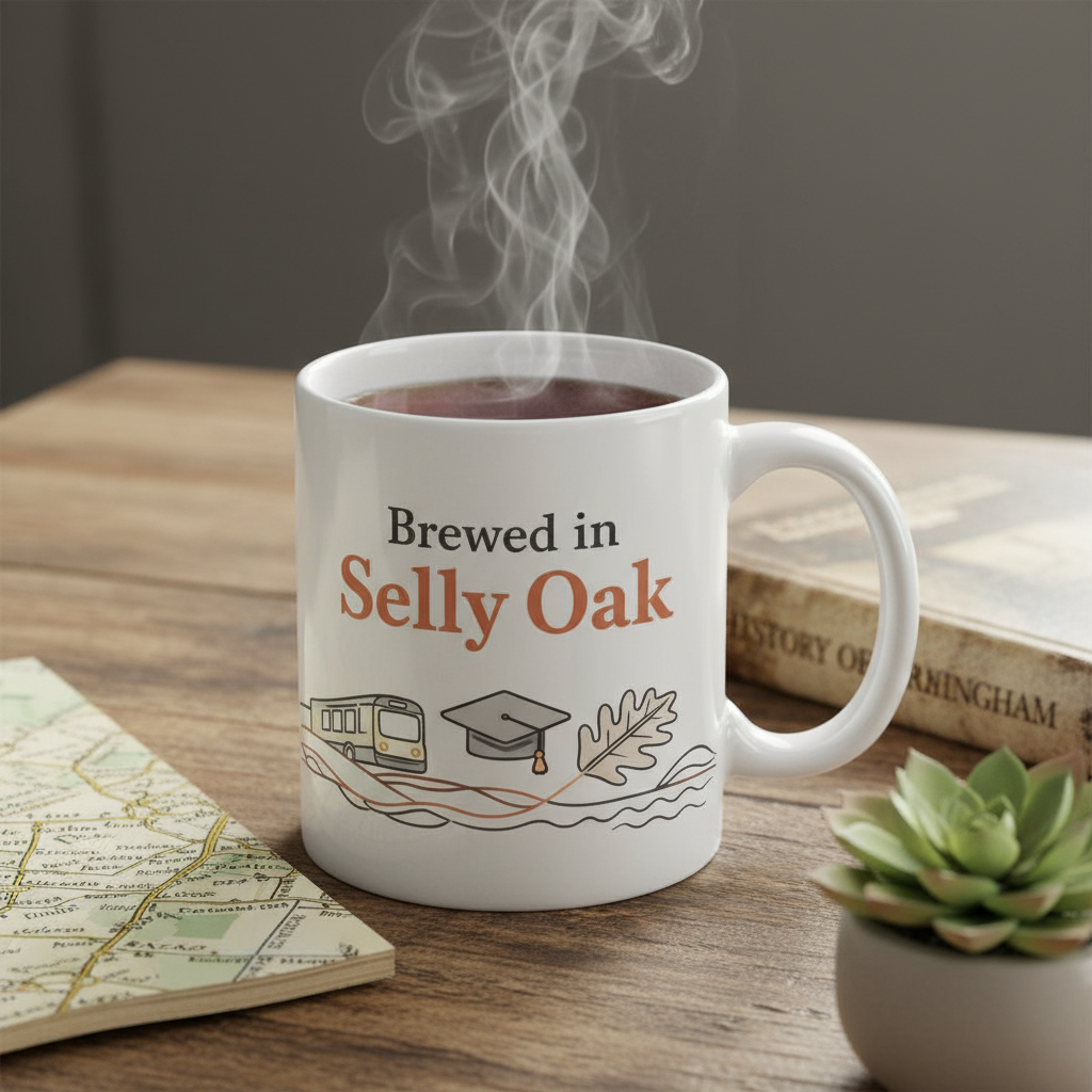 Selly Oak - Mug - Minimalist Illustration Design