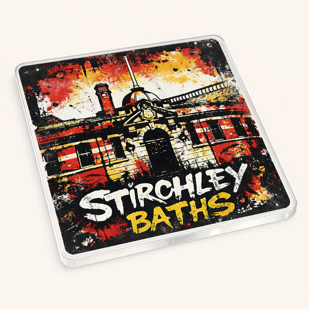 Stirchley - Coaster - Urban Street Art - Stirchley Baths