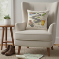 Kings Norton - Cushion - Whimsical Illustrations Design