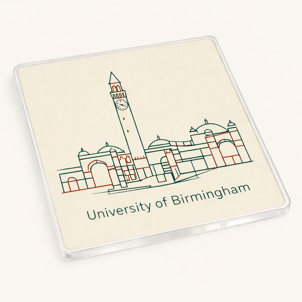 Edgbaston - Coaster - Geometric Lines - University of Birmingham