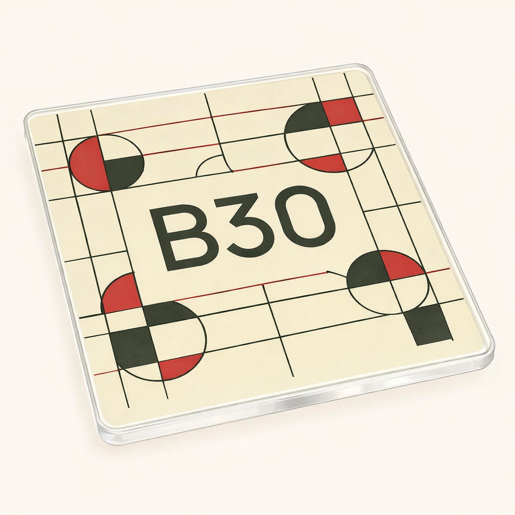 Cotteridge - Coaster - Geometric Lines - Postcode