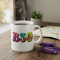 Bournville - Mug - Colour Burst Postcode Design