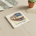 Cotteridge - Coaster - Soft Watercolours - Train