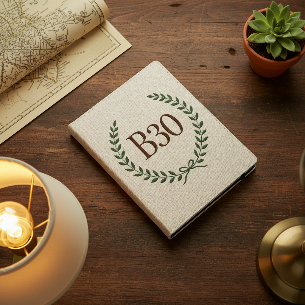 Bournville - Notepad - Laurel Heritage Design
