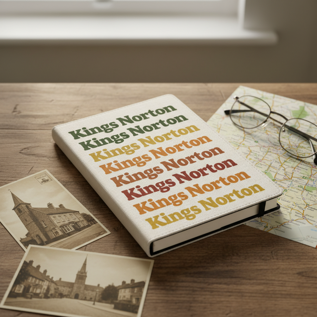 Kings Norton - Notepad - Retro Typography Design