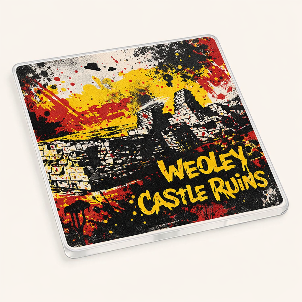 Weoley Castle - Coaster - Urban Street Art - Weoley Castle Ruins
