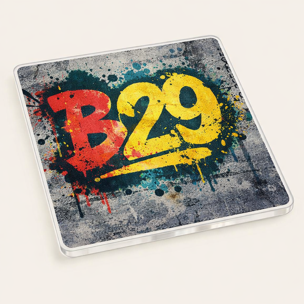 Selly Oak - Coaster - Urban Street Art - Postcode