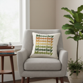 Moseley - Cushion - Retro Typography Design