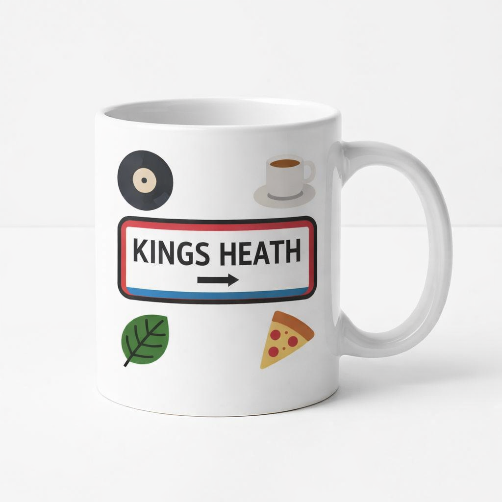 Kings Heath - Mug - Local Symbols Design