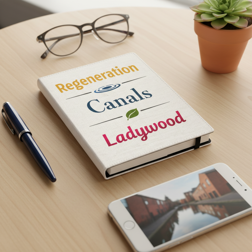 Ladywood - Notepad - Minimal Typed Stack Design