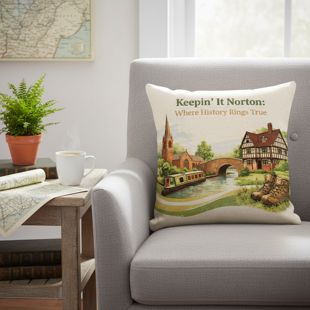 Kings Norton - Cushion - Vibrant Civic Blend Design