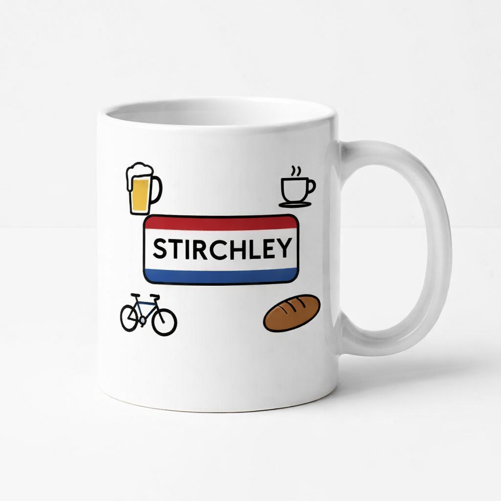 Stirchley - Mug - Local Symbols Design