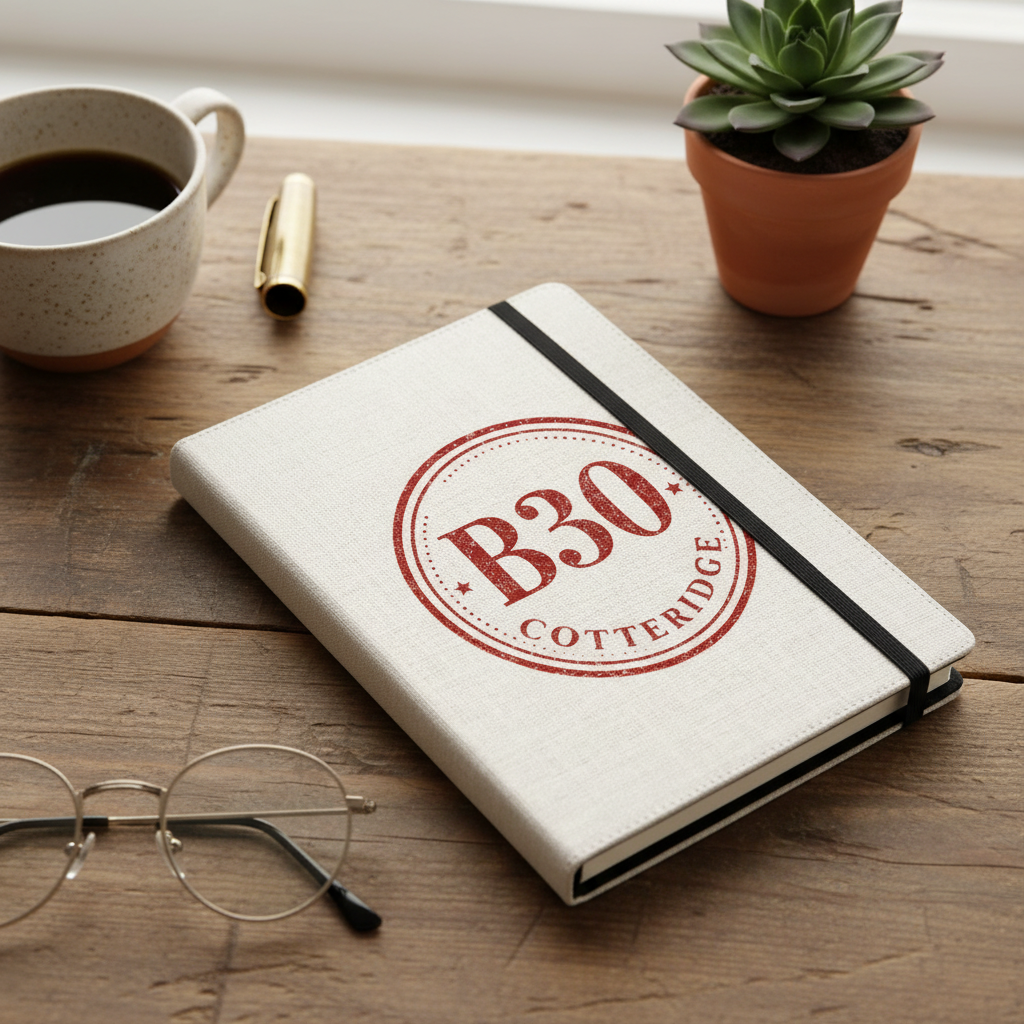 Cotteridge - Notepad - Vintage Stamp Design