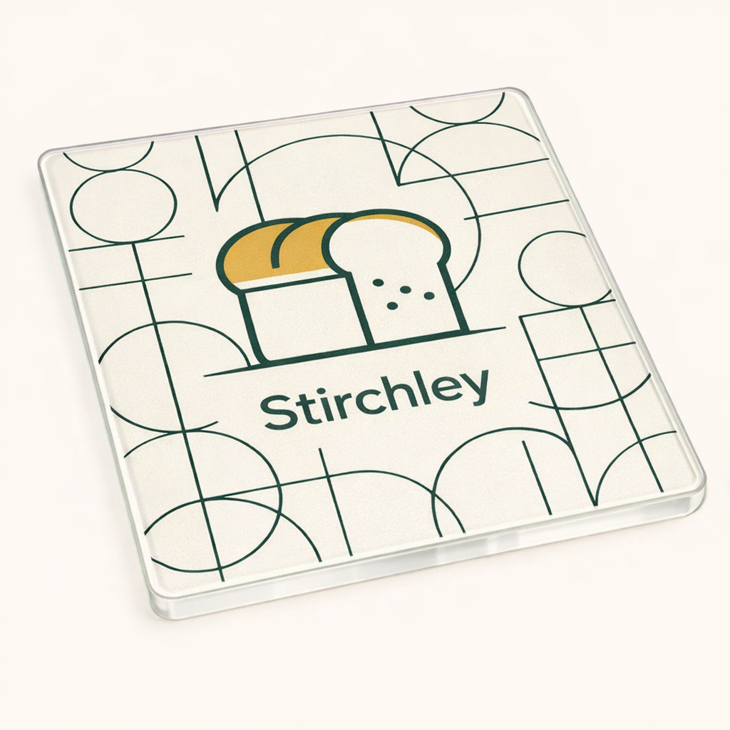 Stirchley - Coaster - Geometric Lines - Loaf of Bread