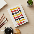 Digbeth - Notepad - Retro Typography Design