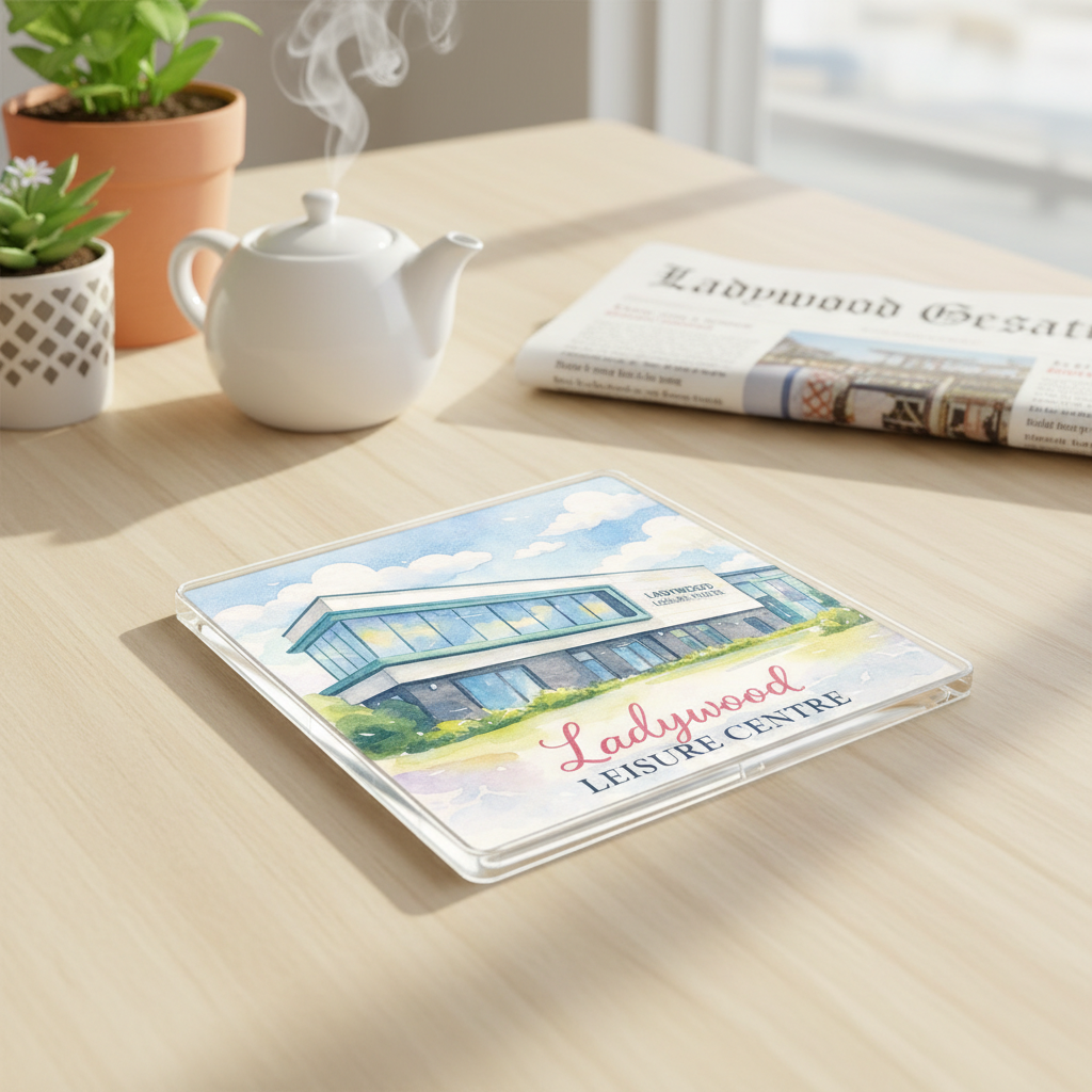 Ladywood - Coaster - Soft Watercolours - Ladywood Leisure Centre