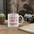 Digbeth - Mug - Minimalist Coordinates Design