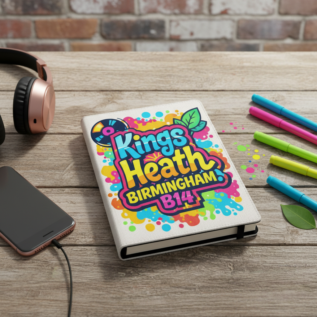 Kings Heath - Notepad - Graffiti Vibe Design