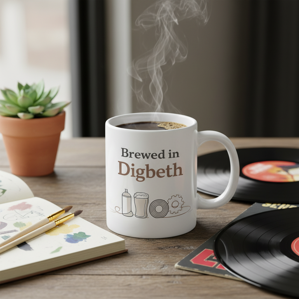 Digbeth - Mug - Minimalist Illustration Design