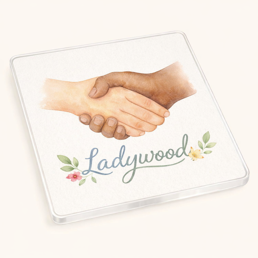 Ladywood - Coaster - Soft Watercolours - Community