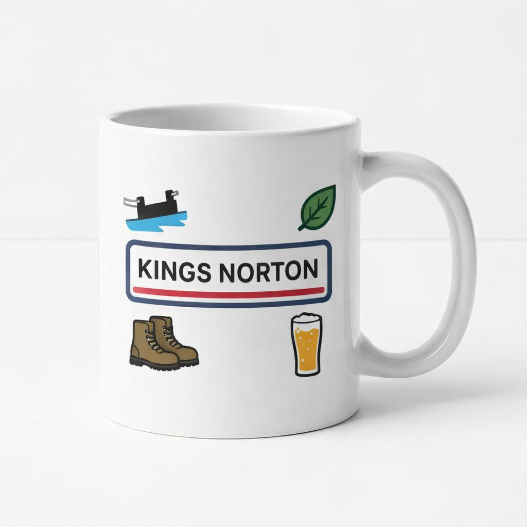 Kings Norton - Mug - Local Symbols Design