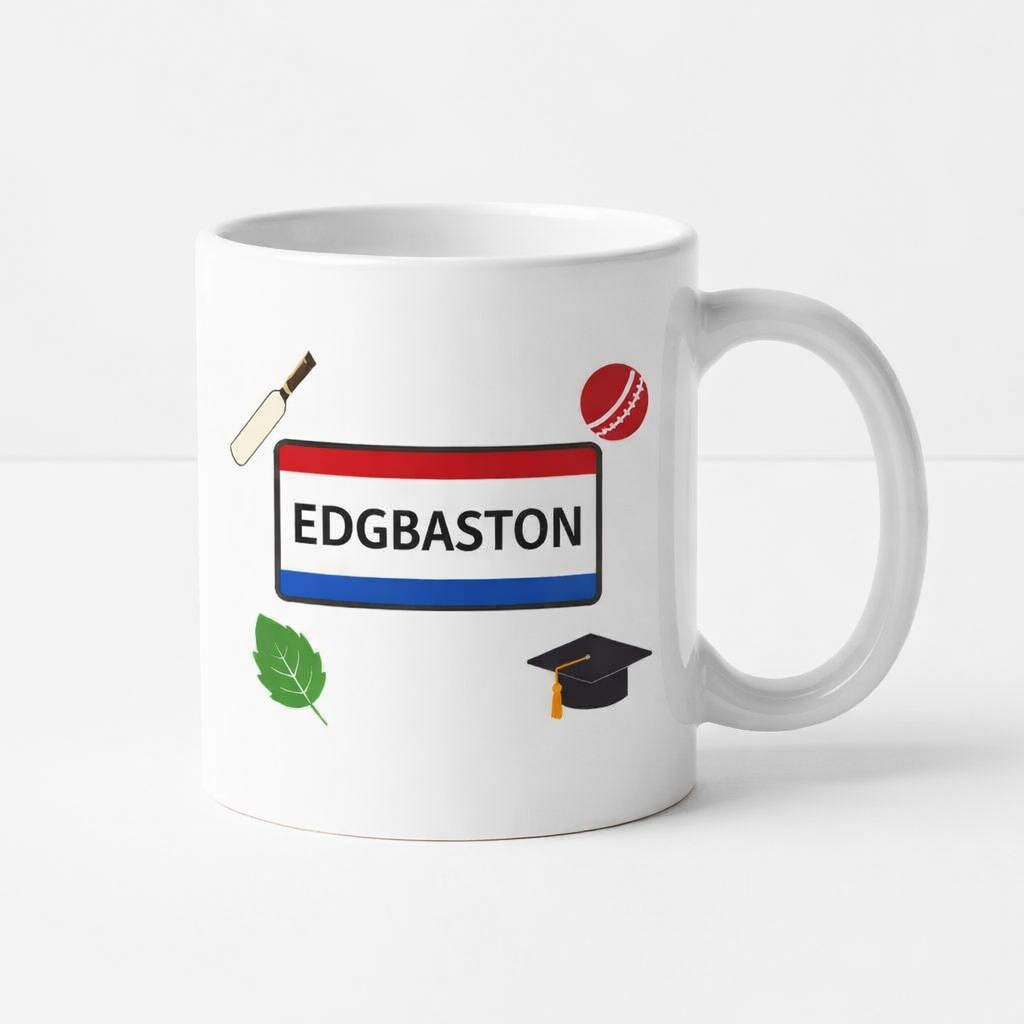 Edgbaston - Mug - Local Symbols Design