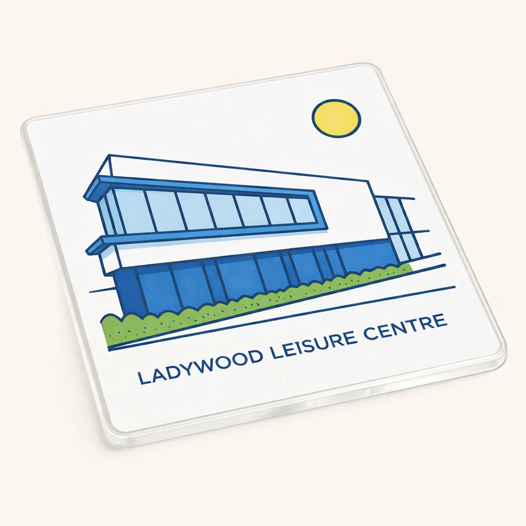Ladywood - Coaster - Geometric Lines - Ladywood Leisure Centre