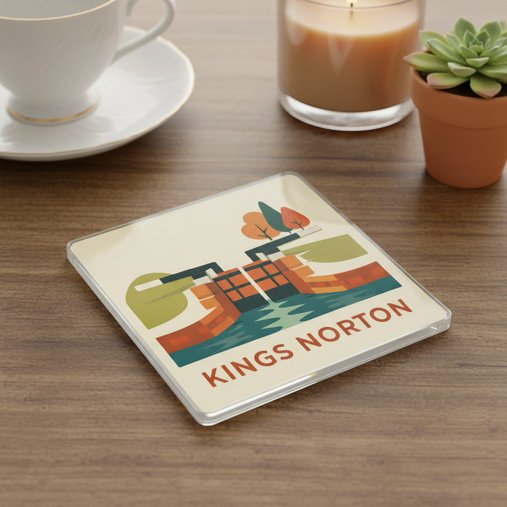 Kings Norton - Coaster - Mid-Century Retro - Canal