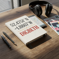 Digbeth - Notepad - Minimalist Coordinates Design