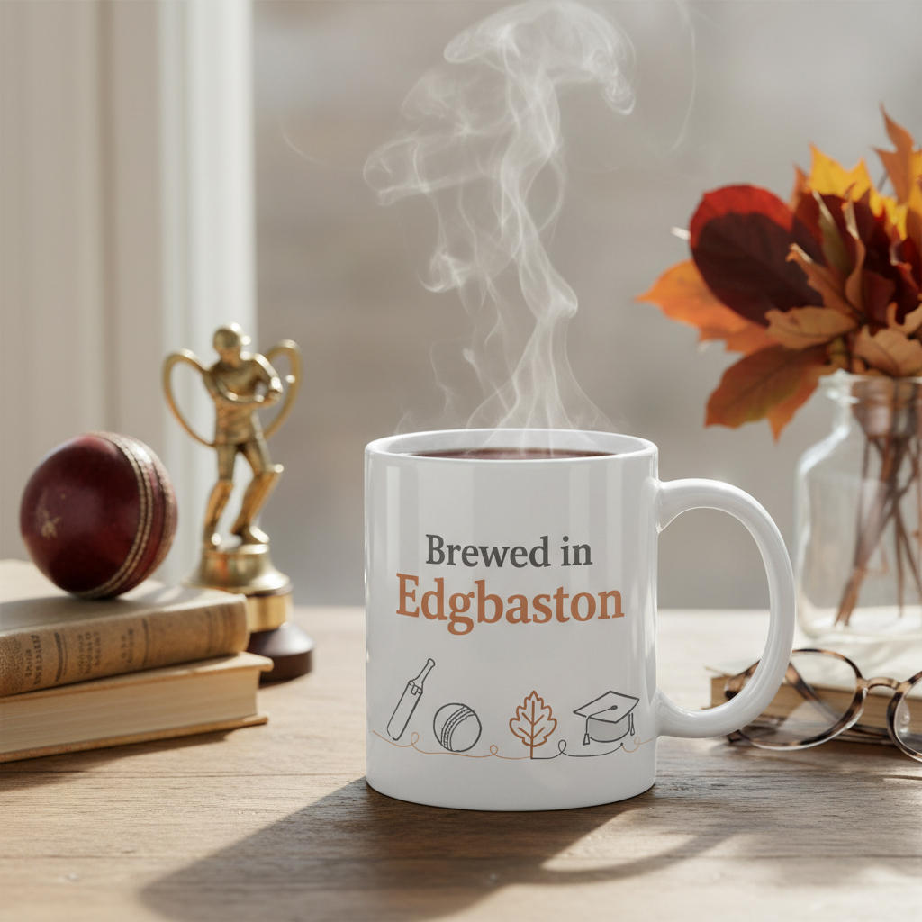 Edgbaston - Mug - Minimalist Illustration Design