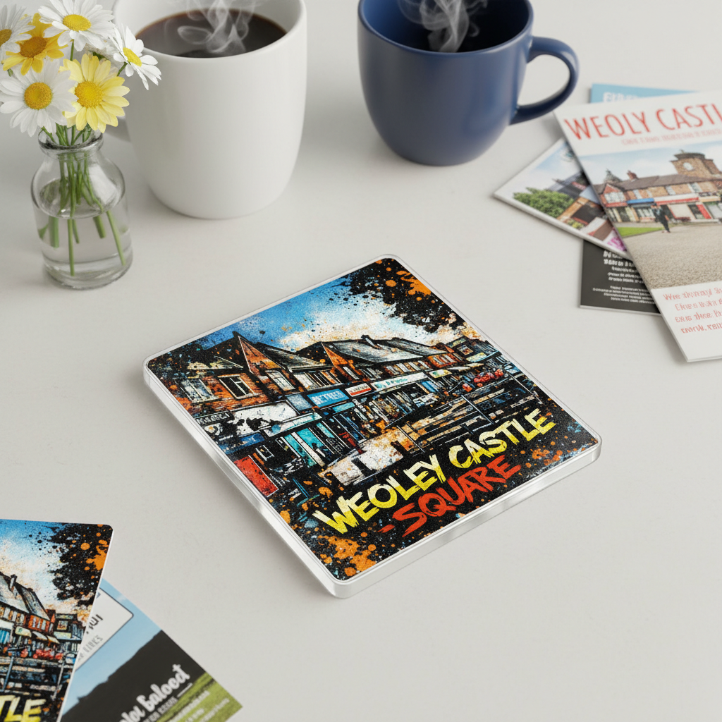 Weoley Castle - Coaster - Urban Street Art - Weoley Castle Square