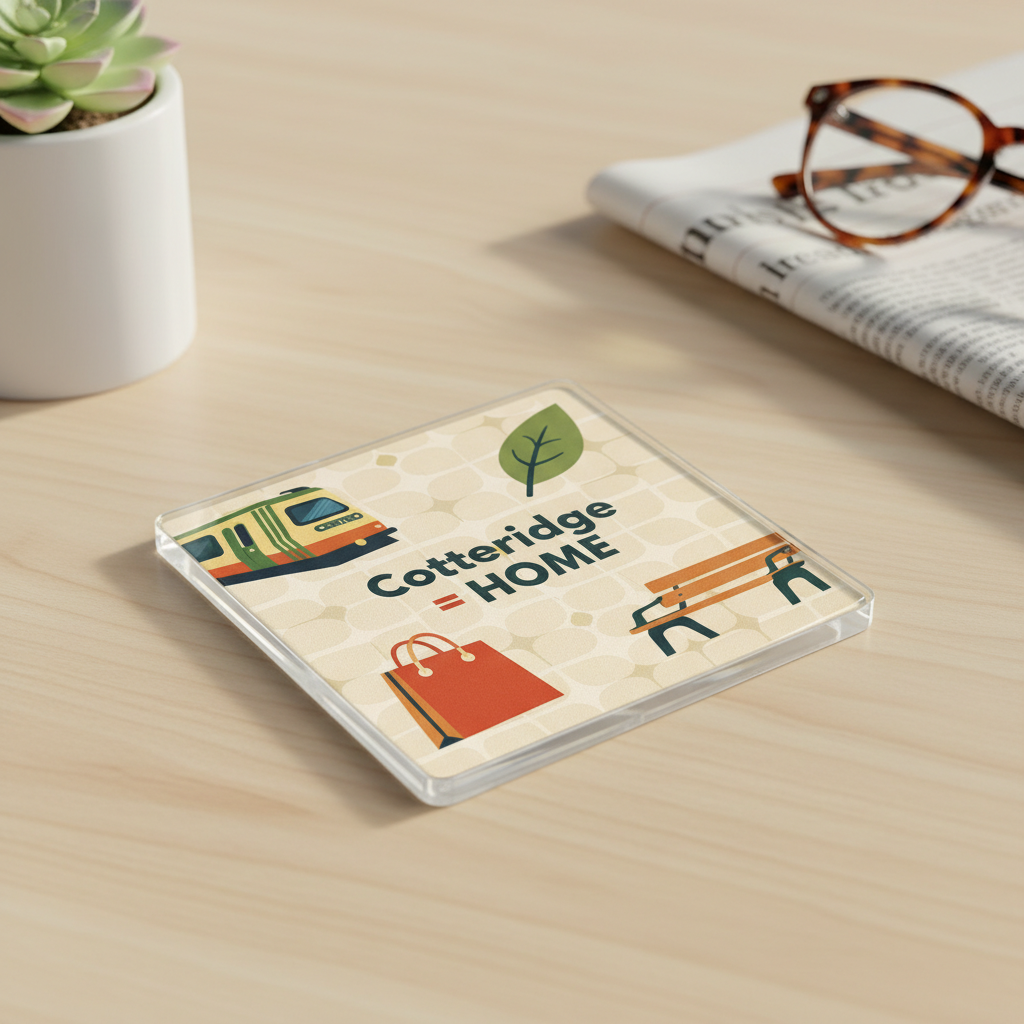 Cotteridge - Coaster - Mid-Century Retro - Local Icons
