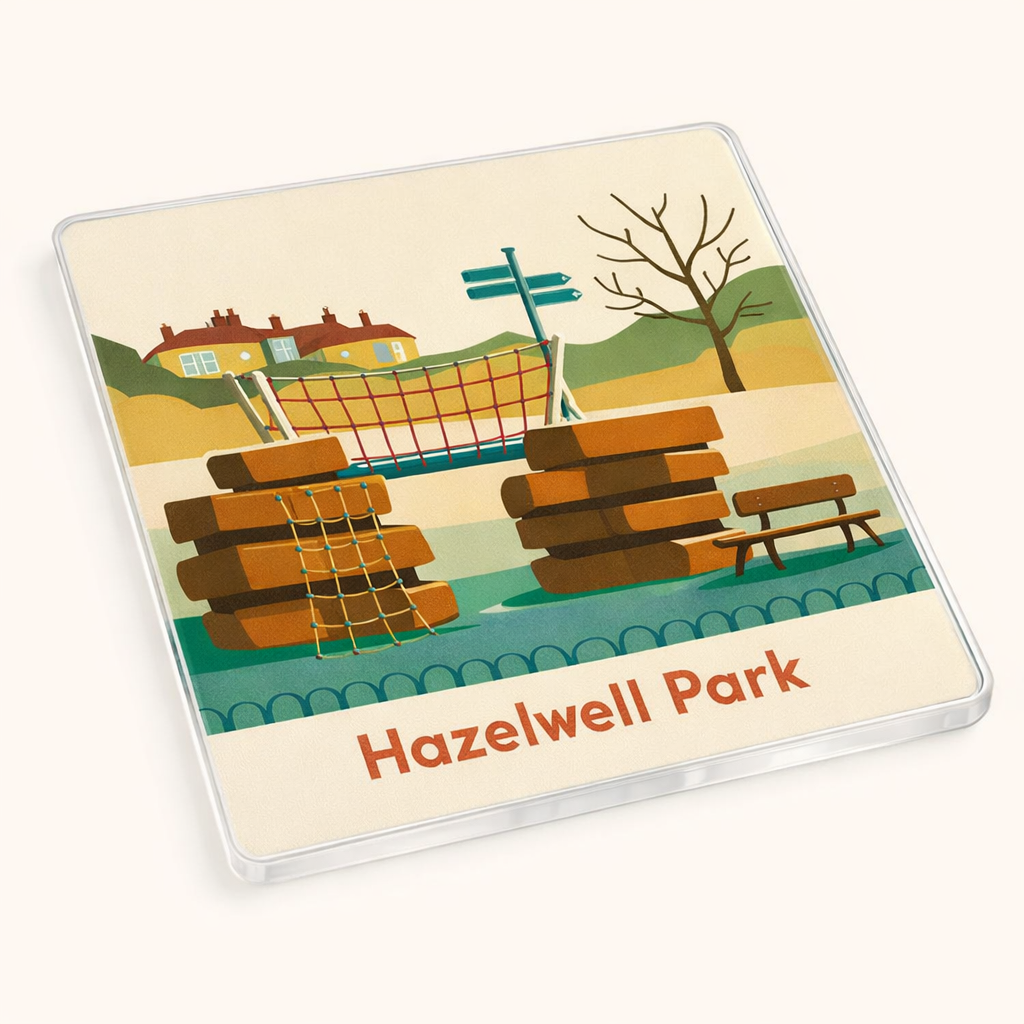Stirchley - Coaster - Mid-Century Retro - Hazelwell Park