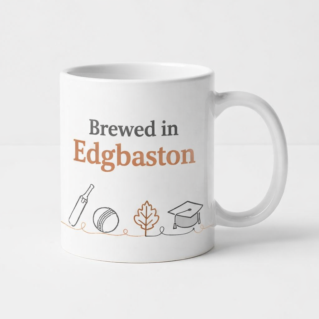 Edgbaston - Mug - Minimalist Illustration Design