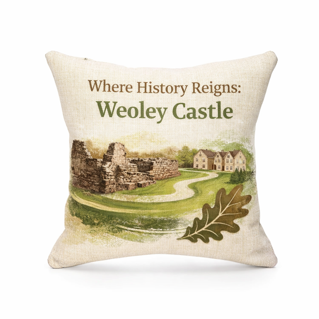 Weoley Castle - Cushion - Vibrant Civic Blend Design