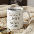 Weoley Castle - Mug - Minimalist Coordinates Design