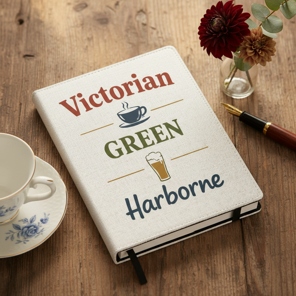 Harborne - Notepad - Minimal Typed Stack Design