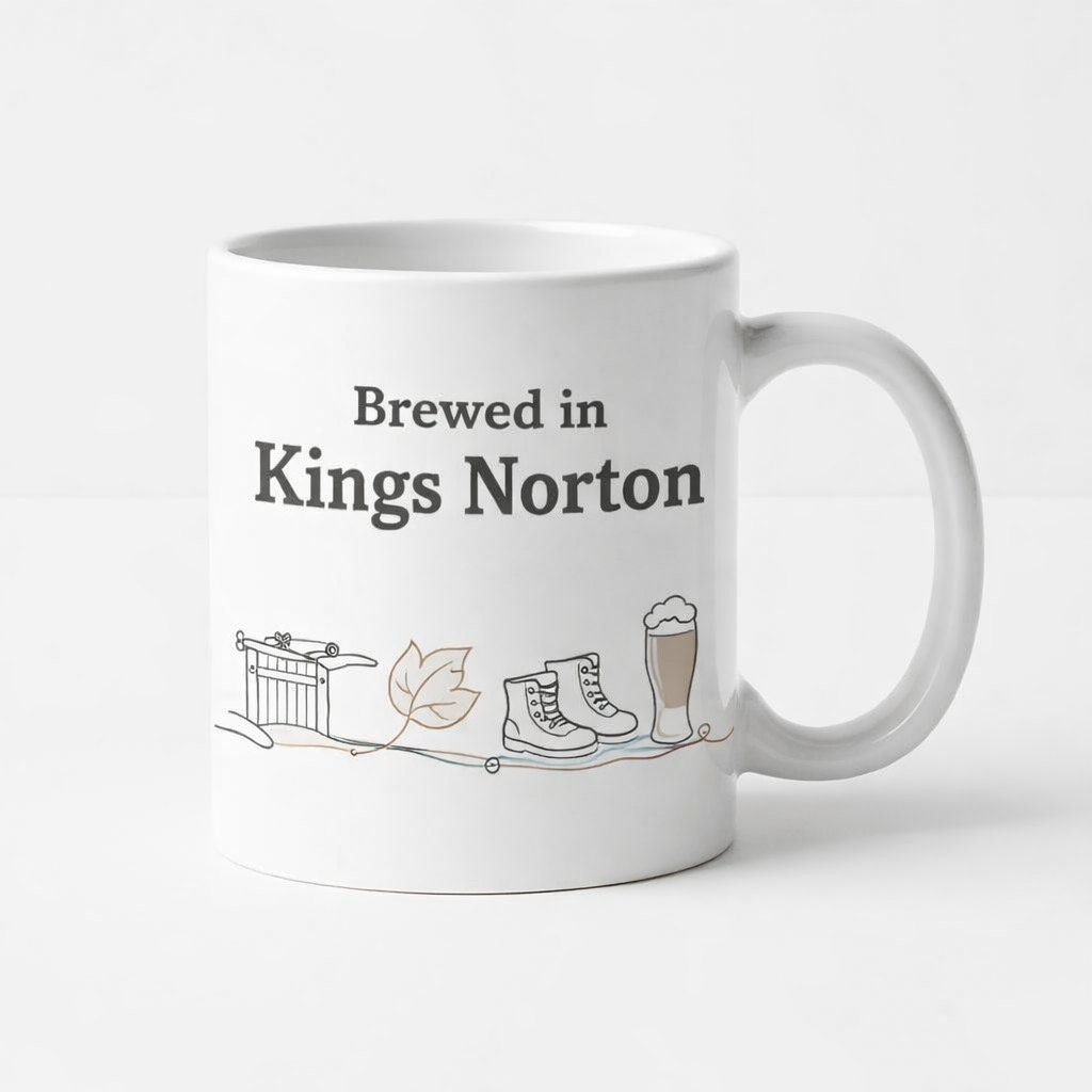 Kings Norton - Mug - Minimalist Illustration Design