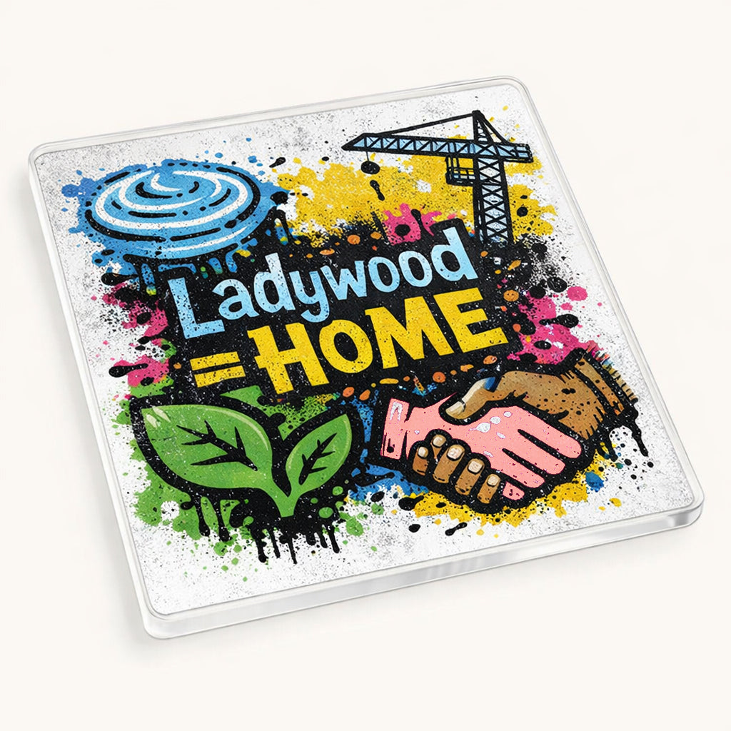 Ladywood - Coaster - Urban Street Art - Local Icons