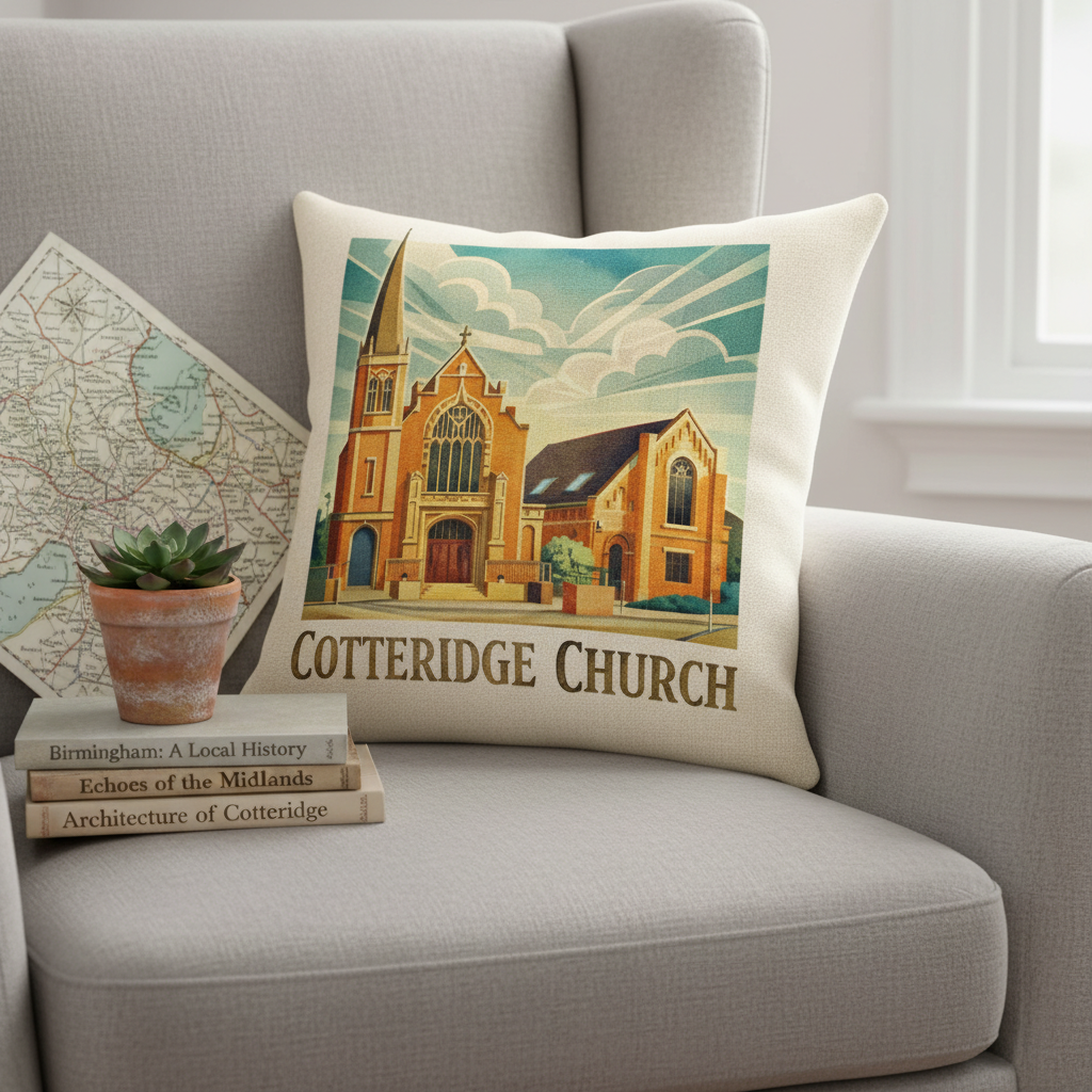 Cotteridge - Cushion - Vintage Vibes Design - Cotteridge Church
