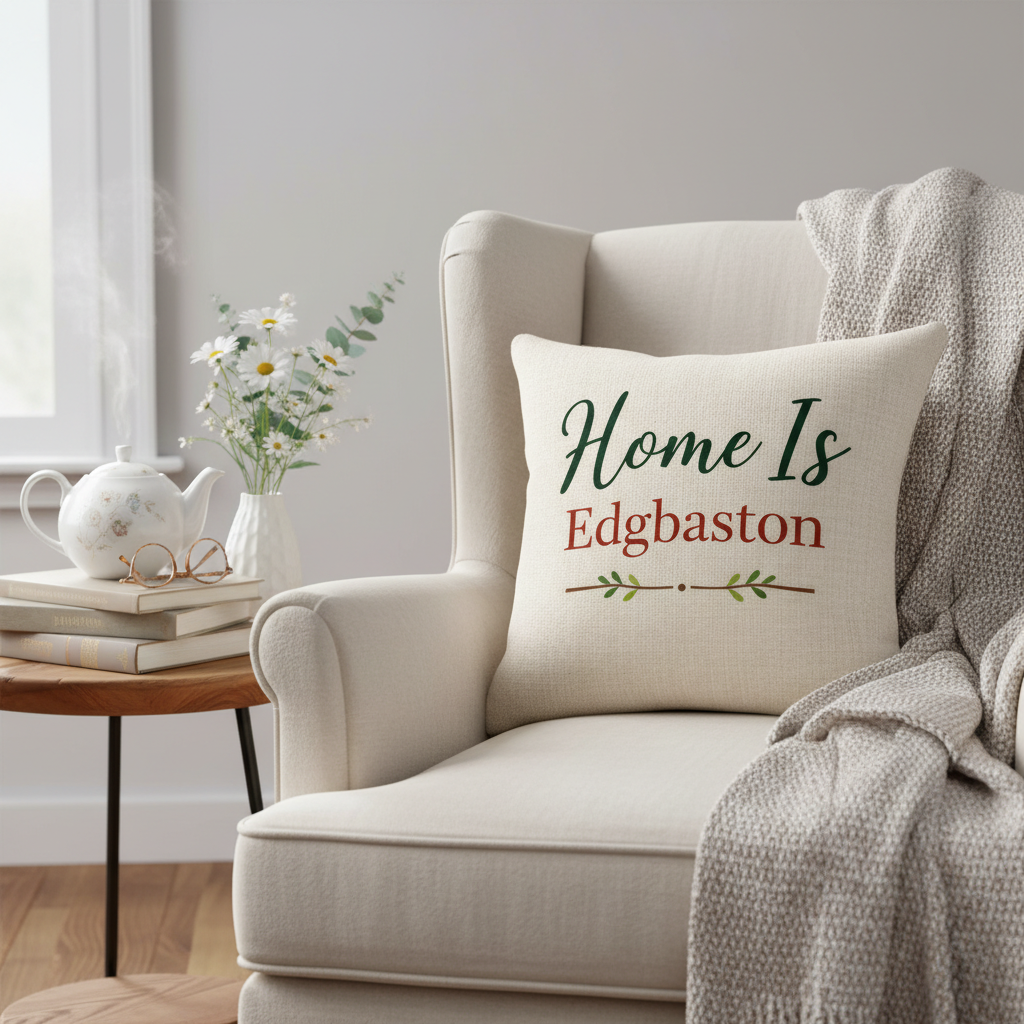 Edgbaston - Cushion - Elegant Home Is… Design