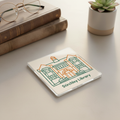 Stirchley - Coaster - Geometric Lines - Stirchley library