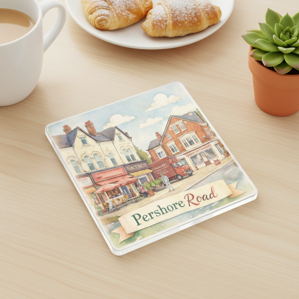 Cotteridge - Coaster - Soft Watercolours - Pershore Road