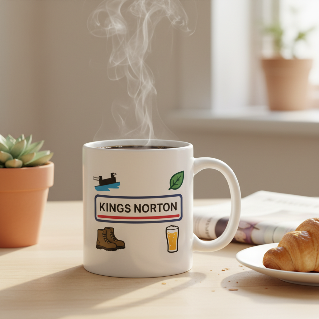 Kings Norton - Mug - Local Symbols Design