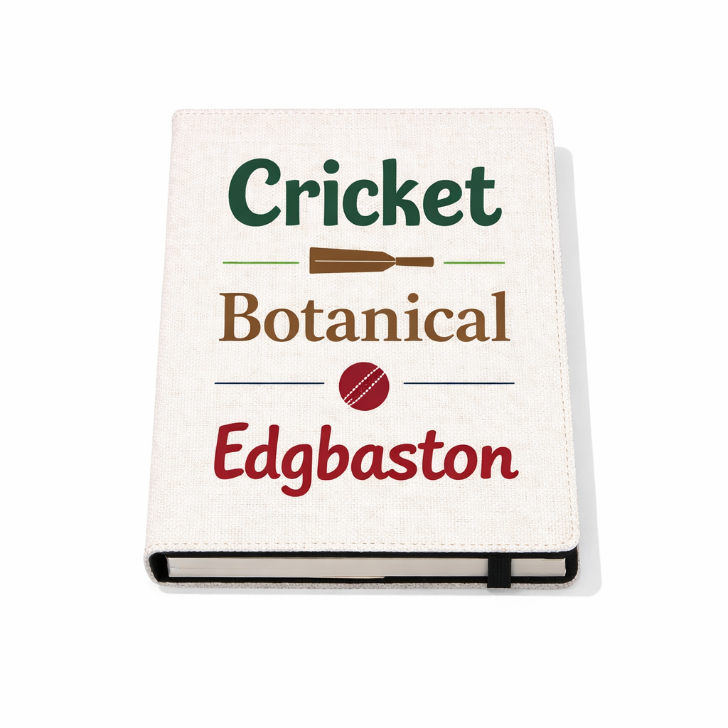 Edgbaston - Notepad - Minimal Typed Stack Design